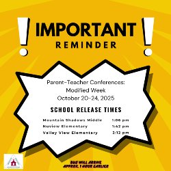Modified day announcement